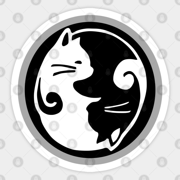 yin and yang Sticker by amenij